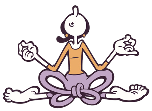 Olive Oil is doing the best she can to stay centered. Olive Oil is doing the best she can to stay centered.